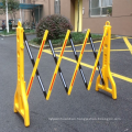 2.5 Meter Outdoor Road Traffic Safety Equipment Expandable Plastic Barrier